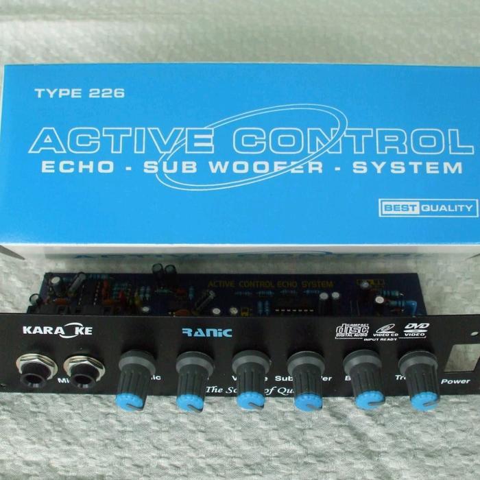 Kit tone control stereo mic echo subwoofer karaoke - -, -