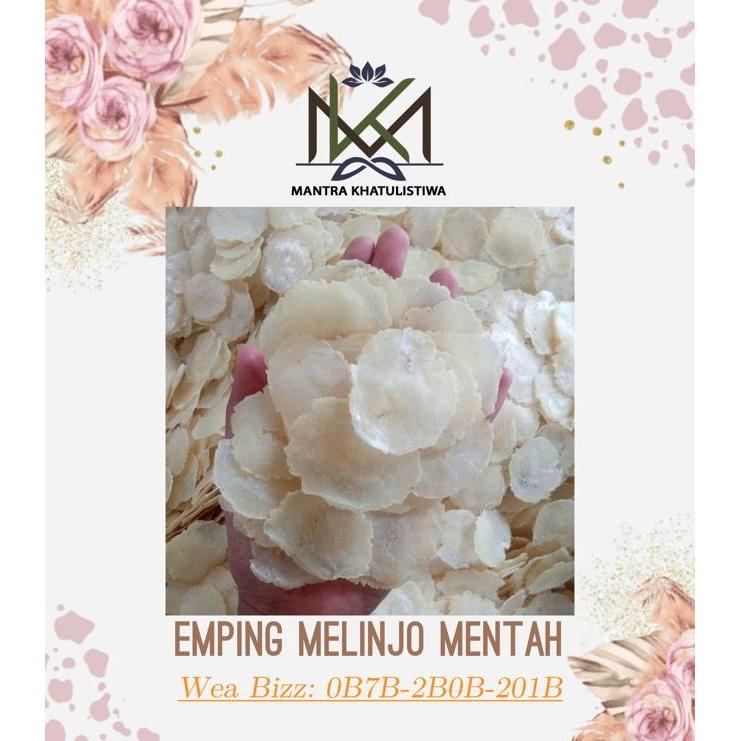 EMPING MELINJO MENTAH PILIHAN KERIPIK EMPING MENTAH