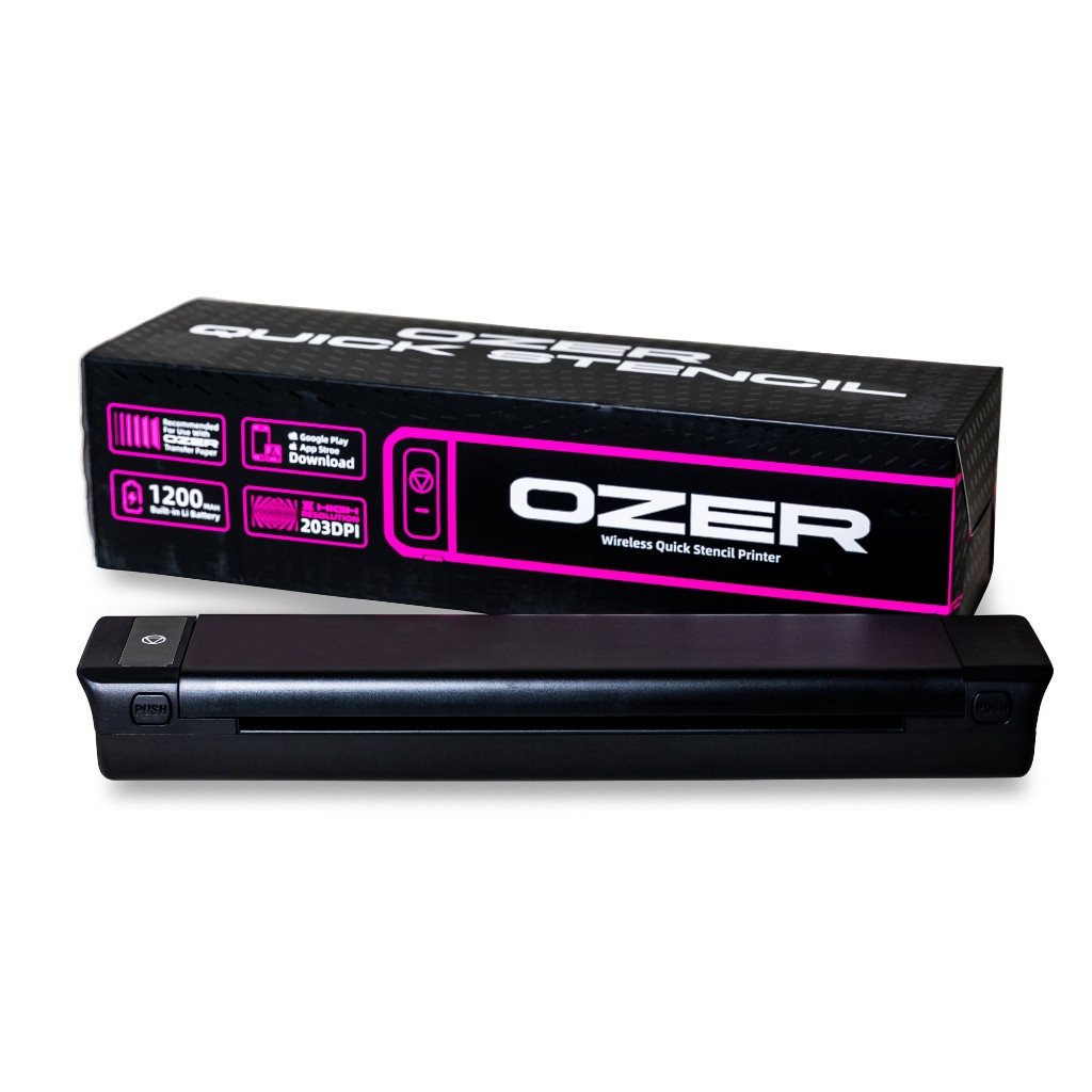Printer Termal Tato Nirkabel Ozer Hitam