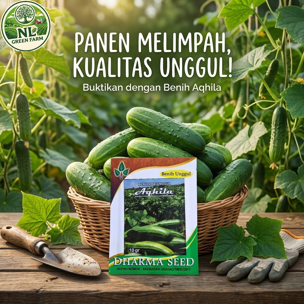 Aqhila Benih "Original" Timun Krai "Dharma Seed"
