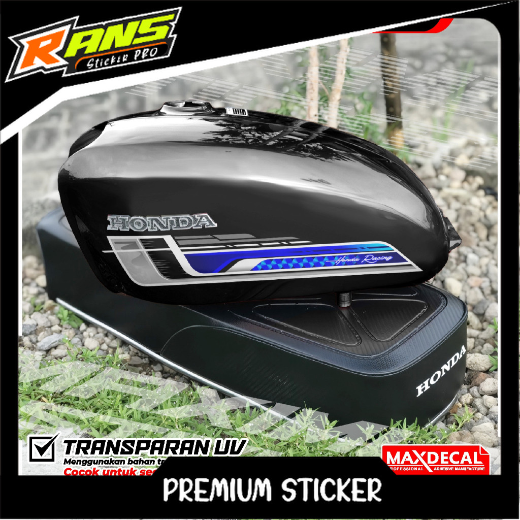 STRIPING CB 100 - STRIPING TRANSPARAN HONDA CB - STRIPING HONDA CB 100 - STRIPING CB SULTAN