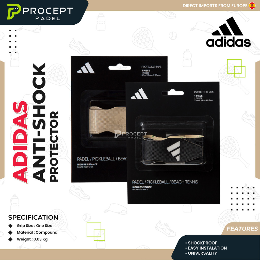 ADIDAS PADEL RACKET ANTISHOCK PROTECTOR | PROTECTOR RAKET PADEL ADIDAS ORIGINAL