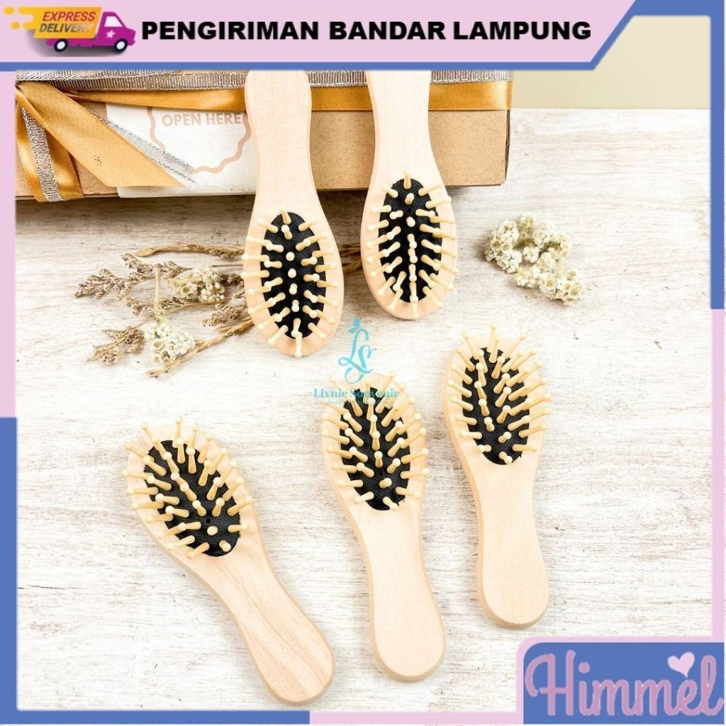 Souvenir Sisir Mini Kayu Aesthetic HIMMEL SOUVENIR