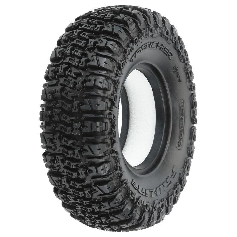 Ban RC Pro-line 1/10 Class 1 Trencher F/R 1.9 inch 4.19inch (106 mm) x 1.49inch (38 mm) Crawler Tire