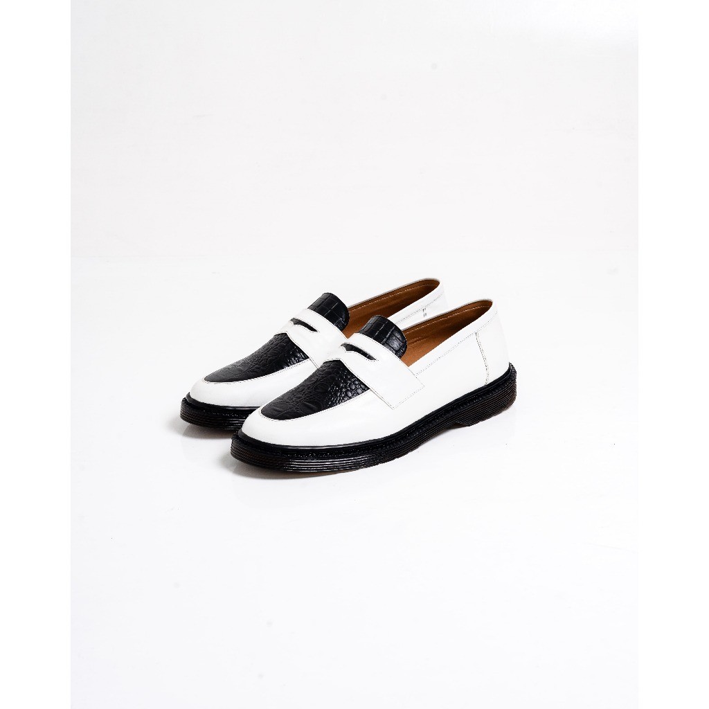 Jovem Loafers Croco Series - Two Tone