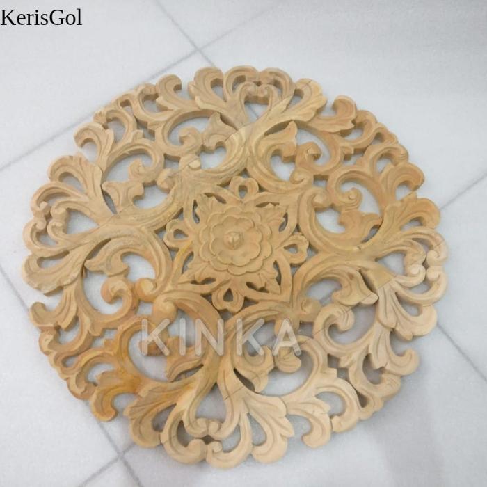 Ukiran kayu bulat GL3