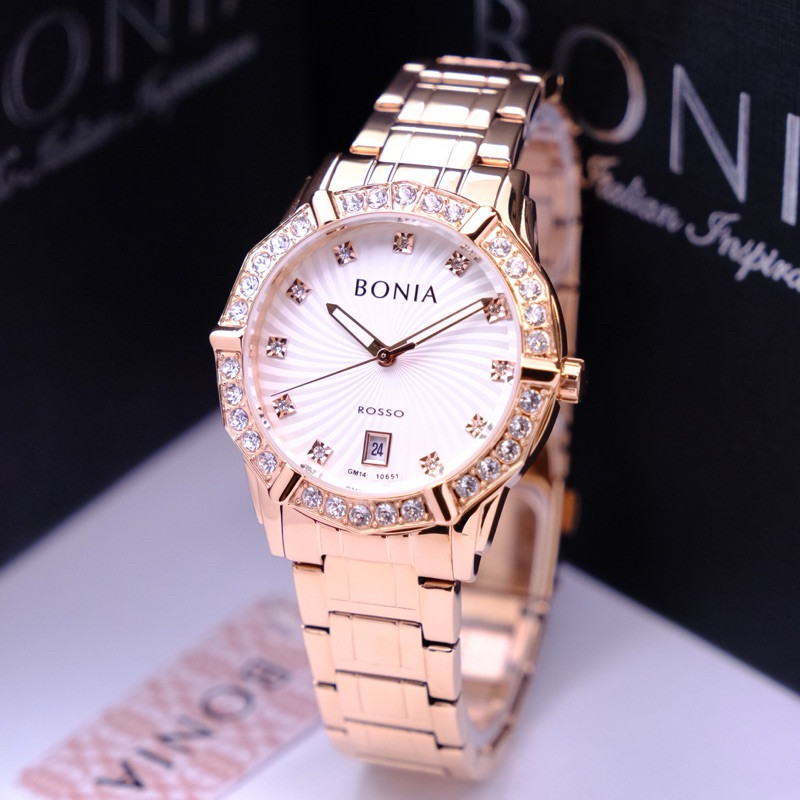 Jam Tangan Wanita BONIA BR10651 Original Monogram