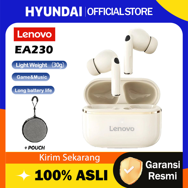 OTOMAX Lenovo Thinkplus EA230 True Wireless Bluetooth Mini Earbuds Earphone TWS Ambient Sound Stereo