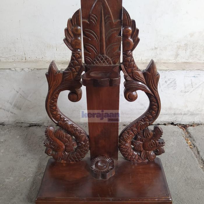 Jagrak pusaka ukir naga isi 1