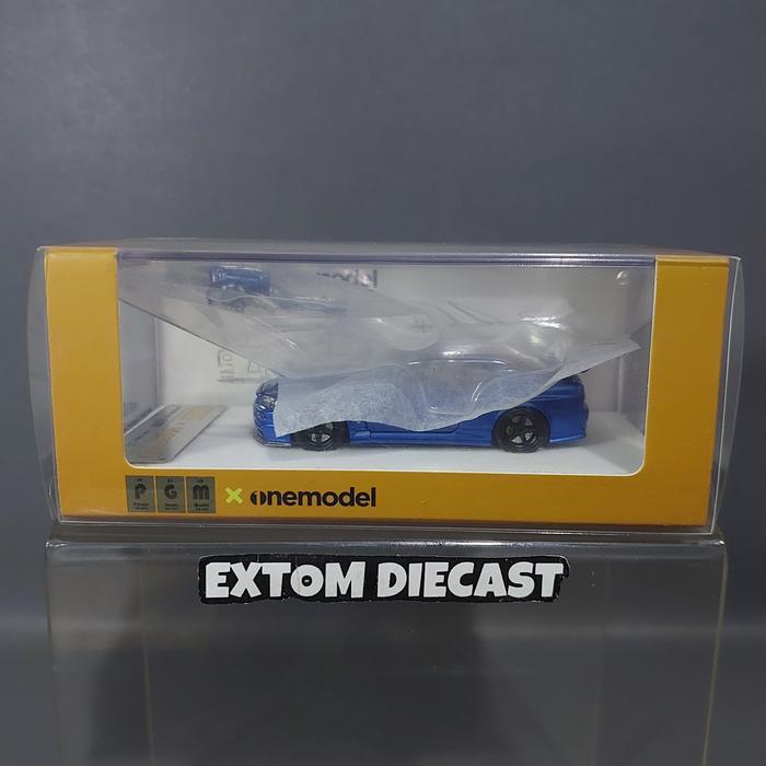 PGM 1:64 Nissan Skyline R34 Z-Tune Blue Holo 639 BEST
