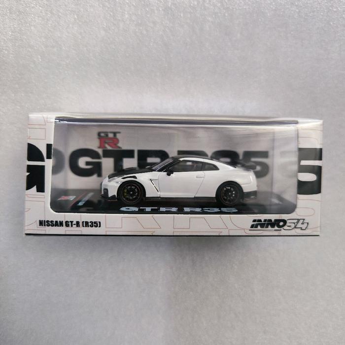 INNO64 NISSAN GT-R R35 NISMO WHITE BEST