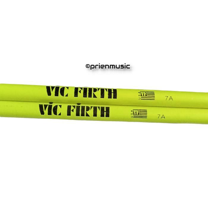 MUMPUNG PROMO Stick drum vic firth maple neon glow 7A/7B/5B - 7A neon glowTERLARIS
