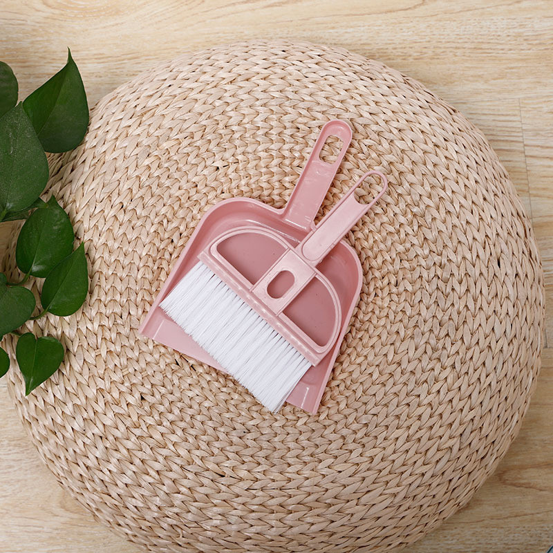 GROWSIR Set Sapu Pengki Mini Cocok untuk Mobil Meja Serbaguna Multifungsi | Mini Dustpan Set XY030