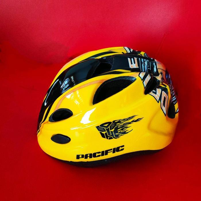 HELM SEPEDA SEPATU RODA ANAK ANAK Pacific original TRANSFORMER