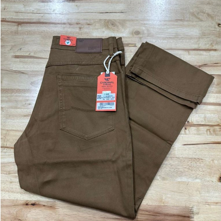 [CARDINAL ORIGINAL 100%] Celana Canvas Panjang Pria Cardinal Original /Reguler Nyaman