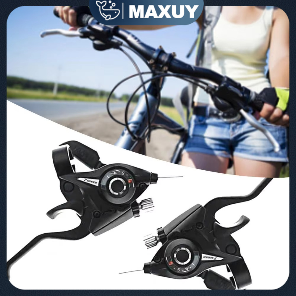 Set Rem Sepeda EF51 3x7/3x8/Shifter Set Sepeda Gunung 21 Speed/Paket Komplit Rem & Shifter/Untuk Sep