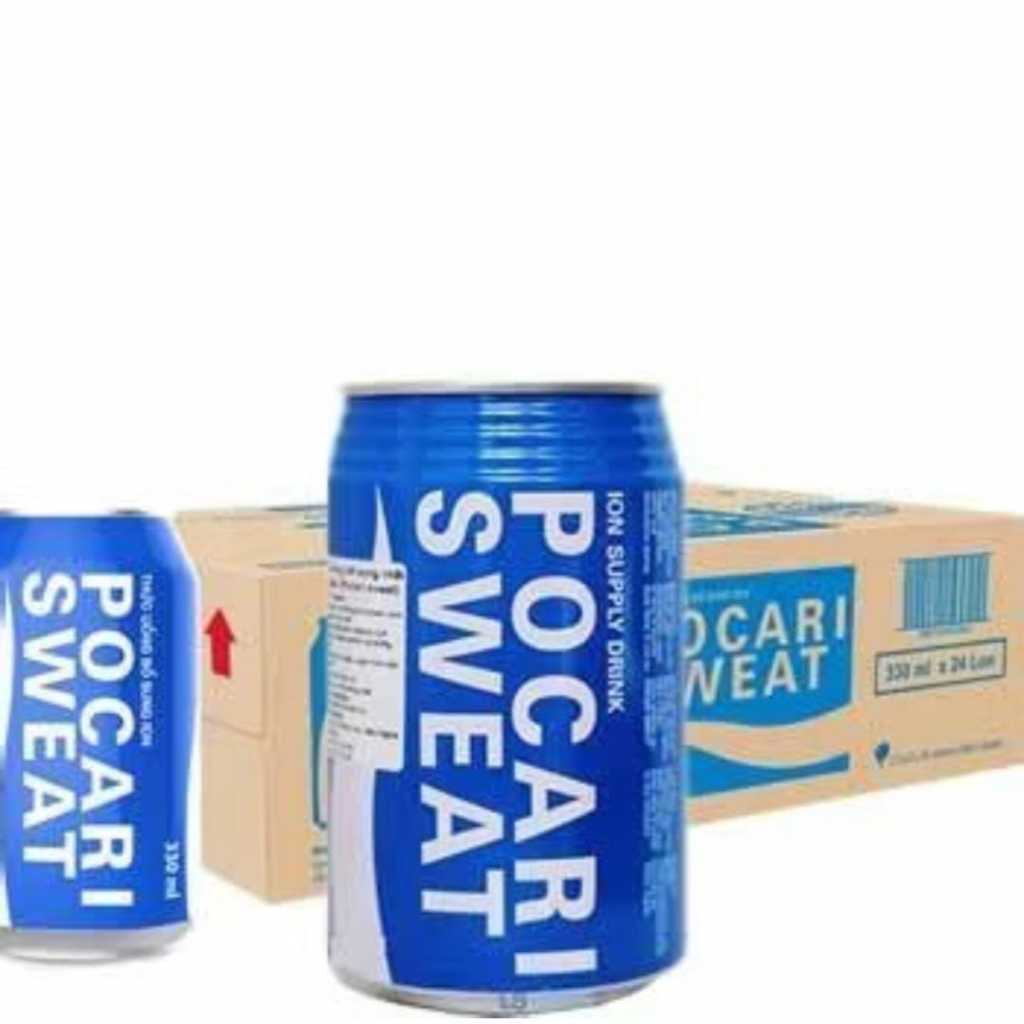 POCARI SWEAT KALENG 330ML 1 DUS ISI 24 KALENG