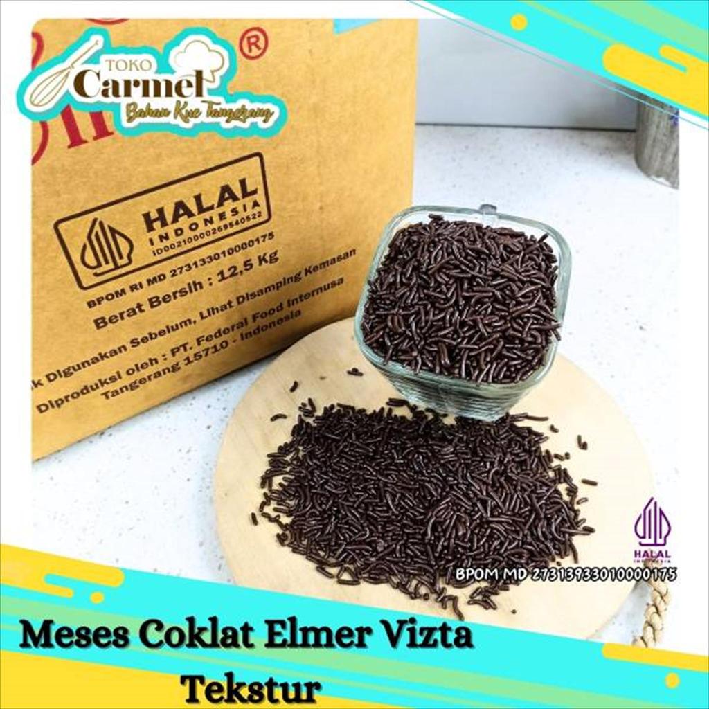 Meses Coklat Elmer, Garuda, Hagel - Meises Coklat Mix, Coklat Kacang 2