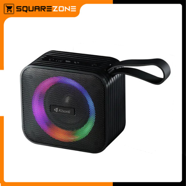 KISONLI Speaker Bluetooth 5.0 8W RGB Light Rhyme S13