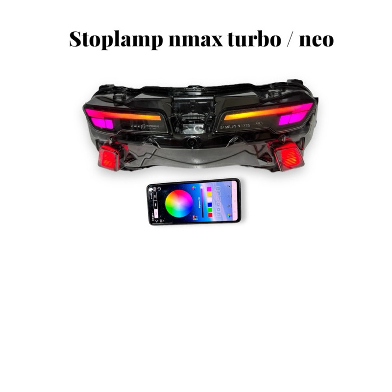 STOPLAMP NMAX TURBO NMAX NEO CUSTOM RGB