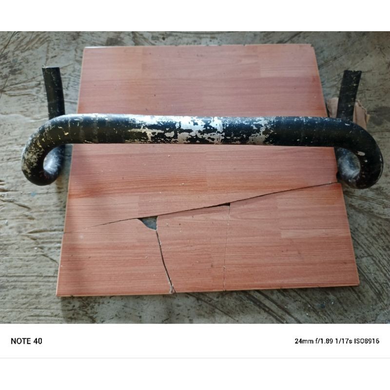 stang sepeda balap atau fixie alloy oversize panjang antiq