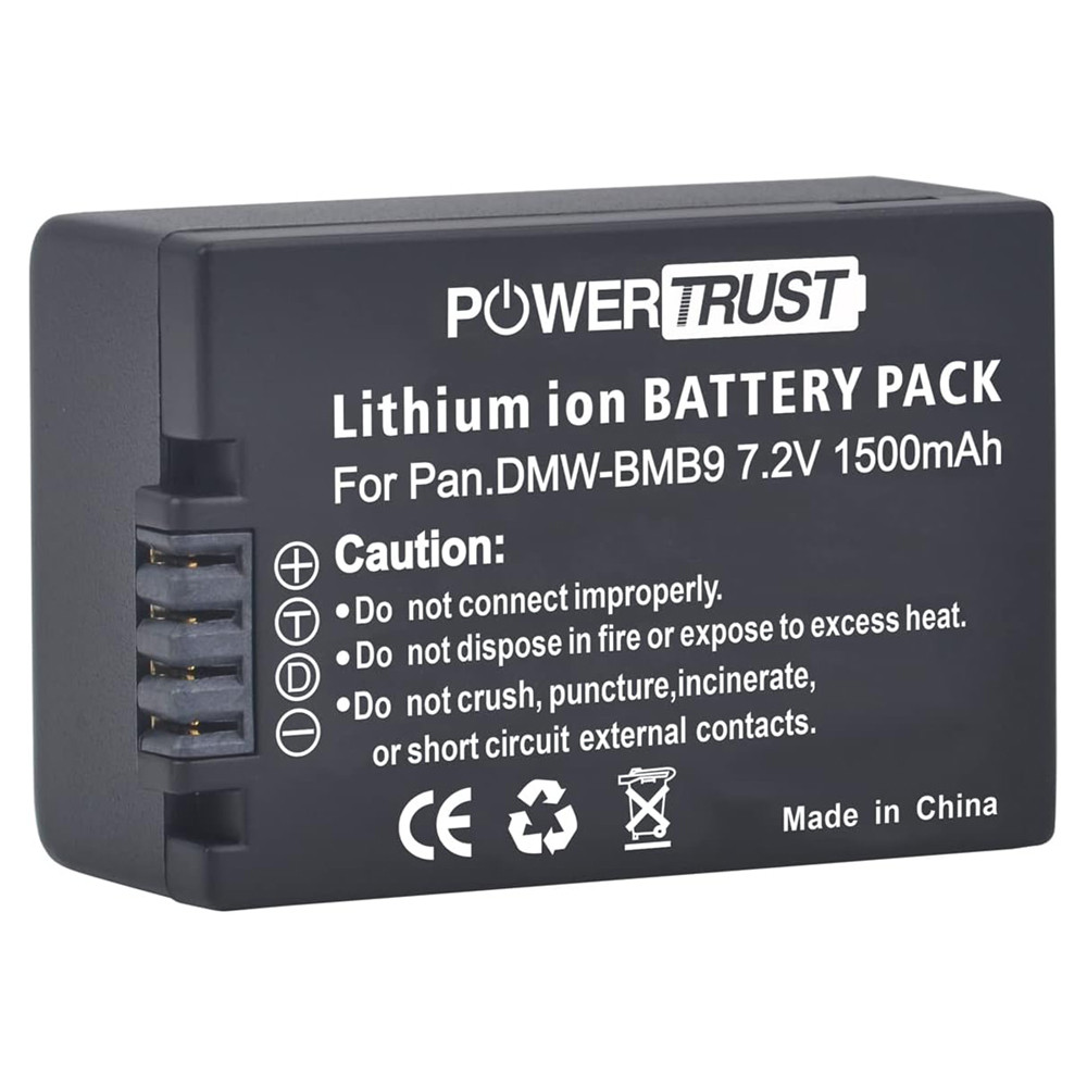 DMW-BMB9E BMB9 BMB9PP Battery for Panasonic Lumix DC FZ82 FZ83 DMC FZ72 FZ62 FZ45 FZ48 FZ100 FZ150,L