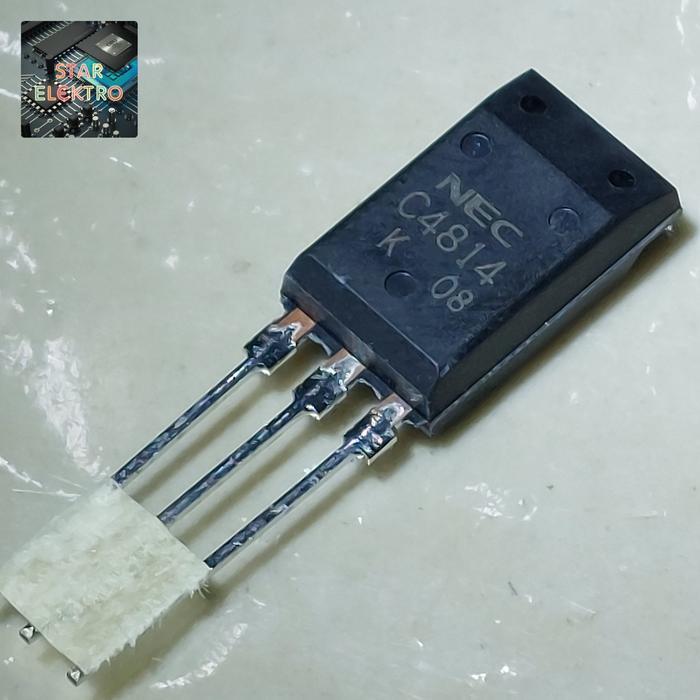 C4814 To-126 NEC Transistor ECU Driver Baleno 2SC4814 2SC 4814 NPN 100V 2.5A 60MHz TERBAIK...