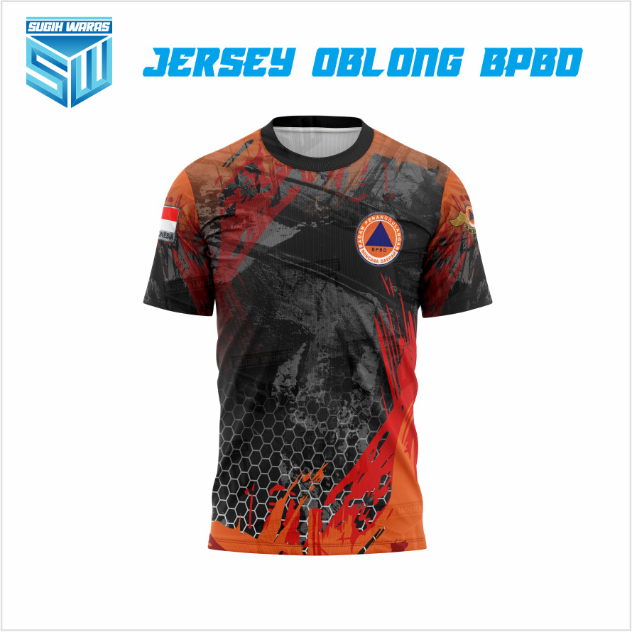 JERSEY BPBD PENDEK / KAOS DRIFIT BPBD