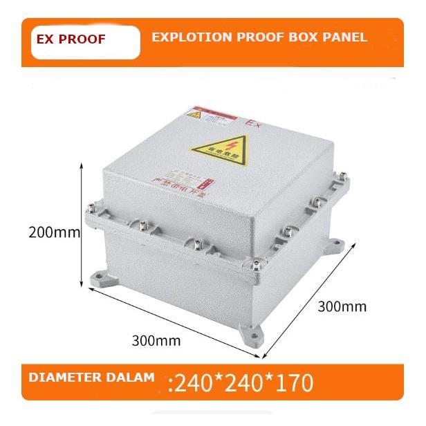 Explosion proof Junction box panel 300mm x 300mm x 200mm / explosion-proof distribution box 30 cm x 