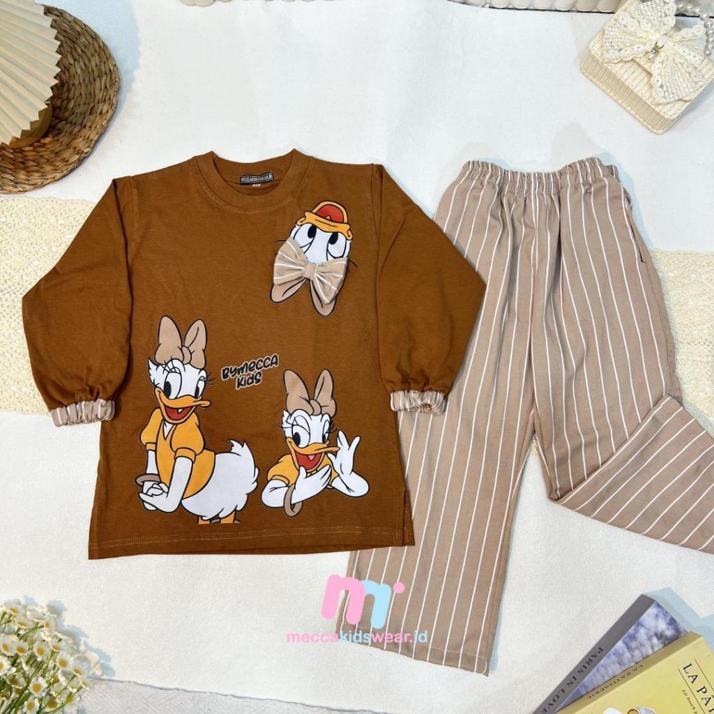 HASBI.SHOP AYRA SETELAN CELANA KAOS ANAK PEREMPUAN COUPLE MOM&KIDS