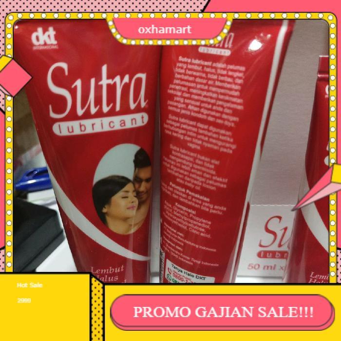 PROMO SALE AMAN sutra pelumas & pelicin lembat &halus nyaman - pelembut halus 50 ml * DW *