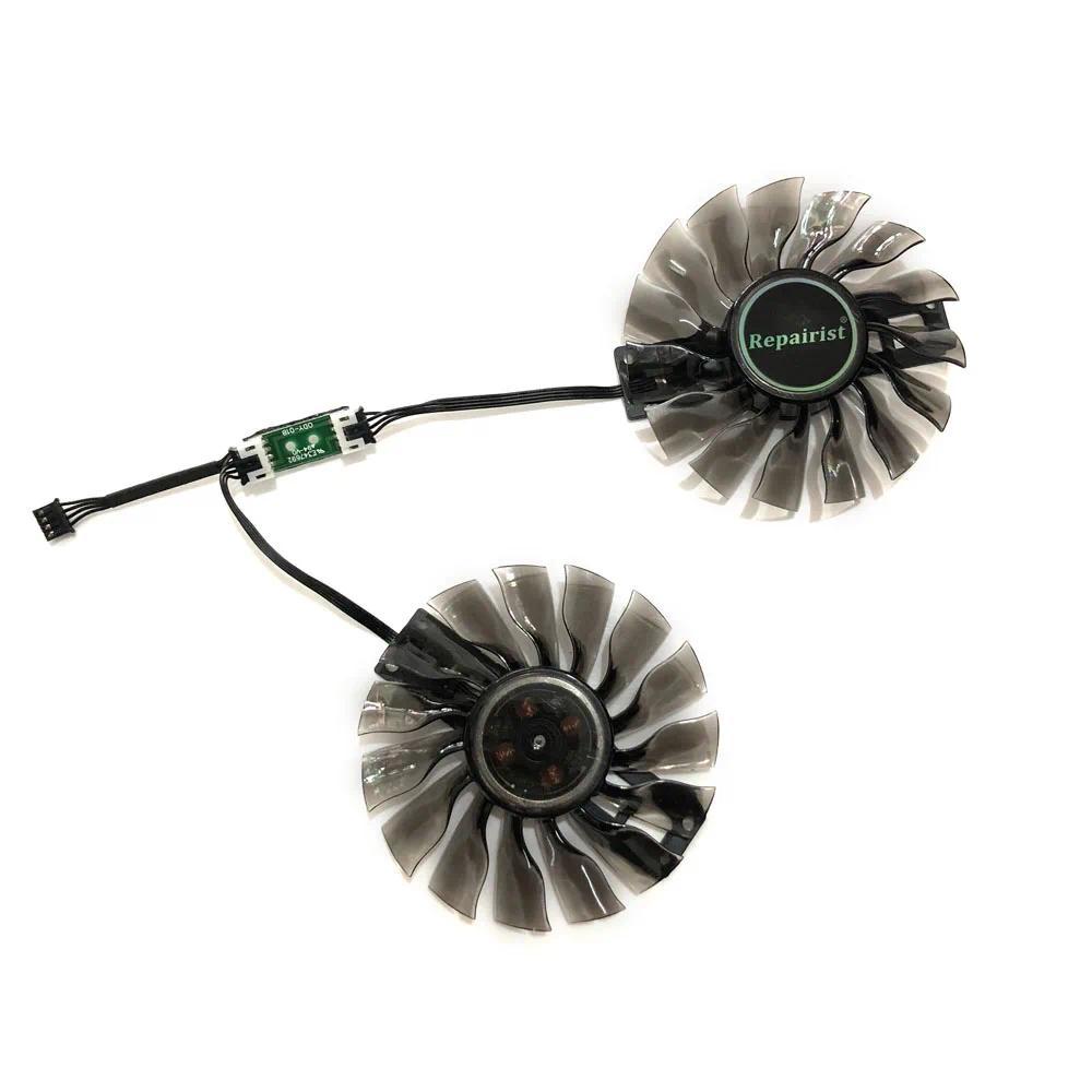 2Pcs/Set 85MM GA92S2H, Palit GeForce GTX 1060 Super JetStream,Gainward GTX1060,Graphics Video Cards 