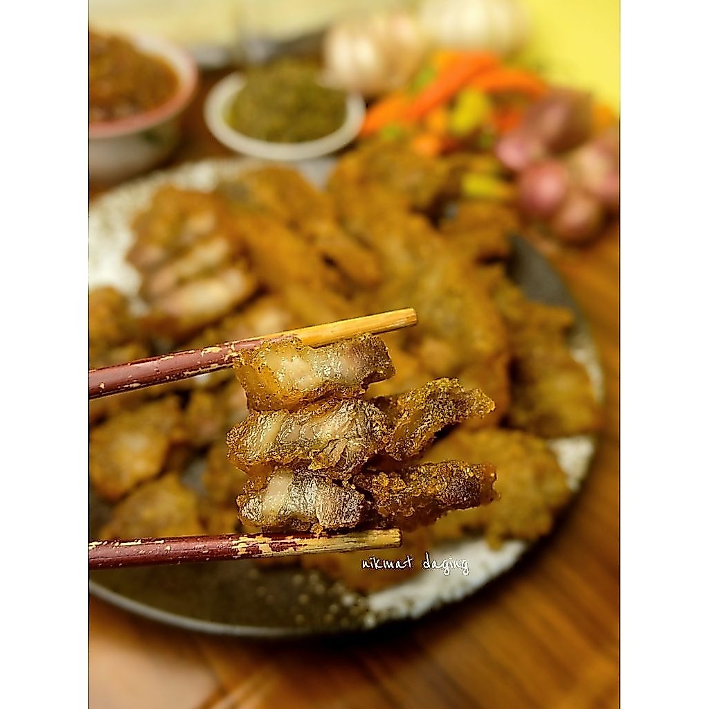 Samcan Goreng / Pork belly
