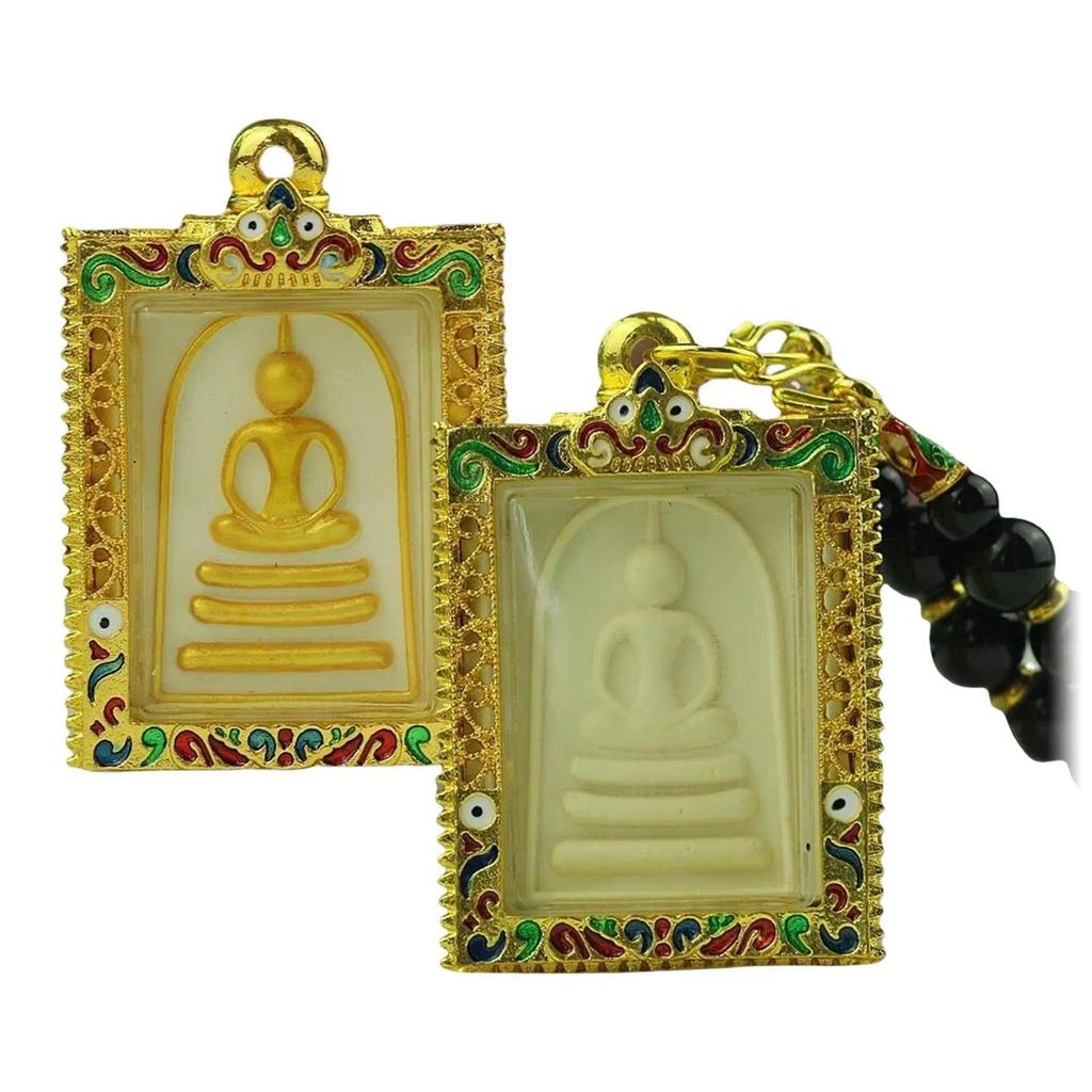 Thai Amulet Pendant Phra Somdej Buddha Thailand Southeast Gift Charm