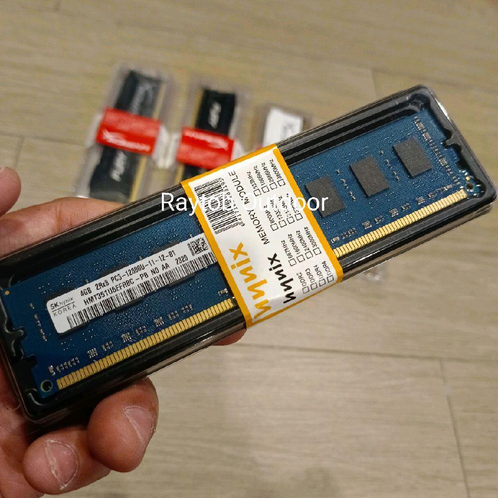Ram Dimm SDRAM SK Hynix DDR3 4Gb PC3-12800 1600MHz CL11 240-pin HMT351U6EFR8C-PB