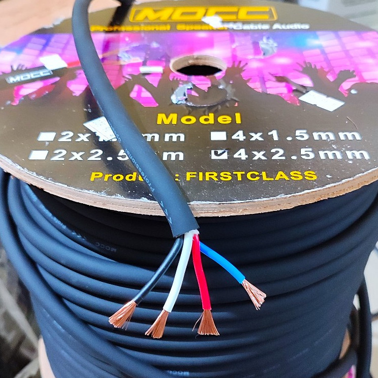 KABEL AUDIO SPEAKER MOCC 4X2.5 MM (ECER PERMETER)