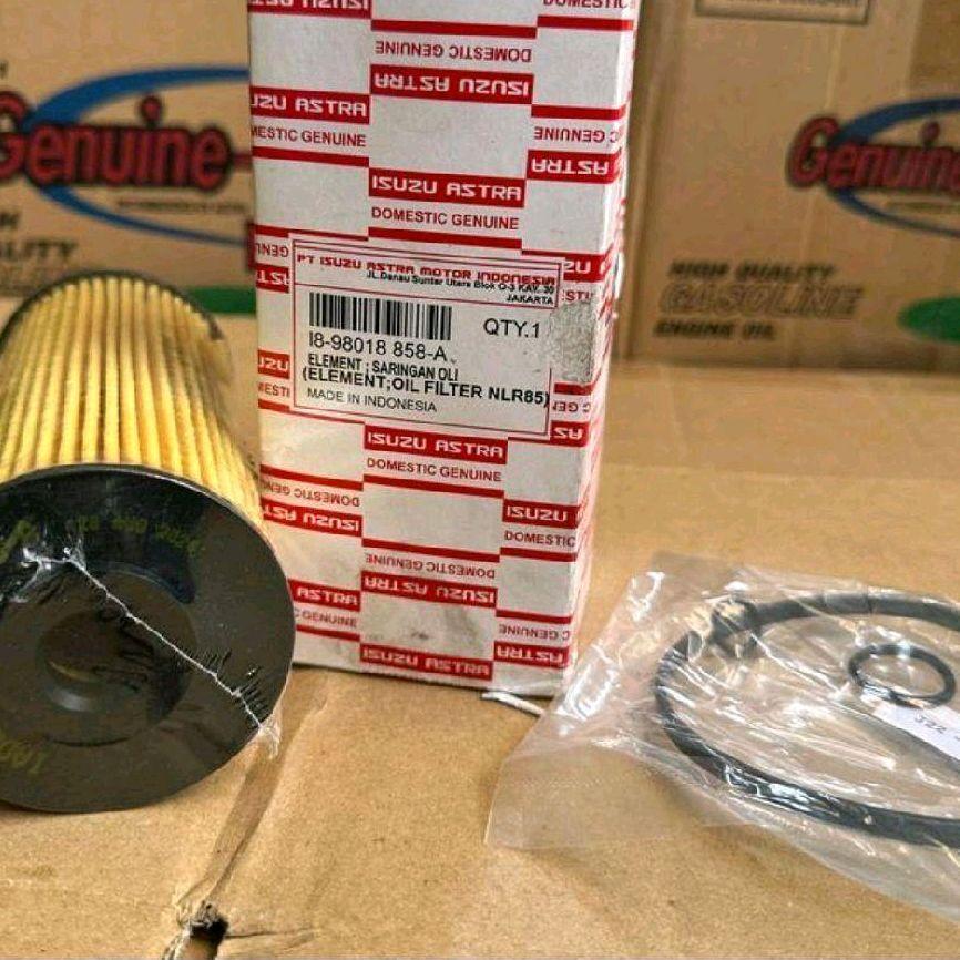 FILTER OLI SARINGAN OLI ISUZU NMR81 NMR 81 EURO4 TERBARU ORIGINAL GENUINE PART