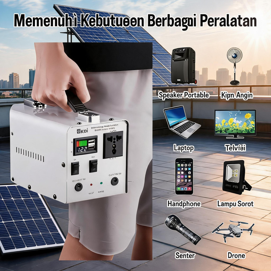 Solar Panel GH 400Wp Mono Solar Cell Panel Tenaga Surya