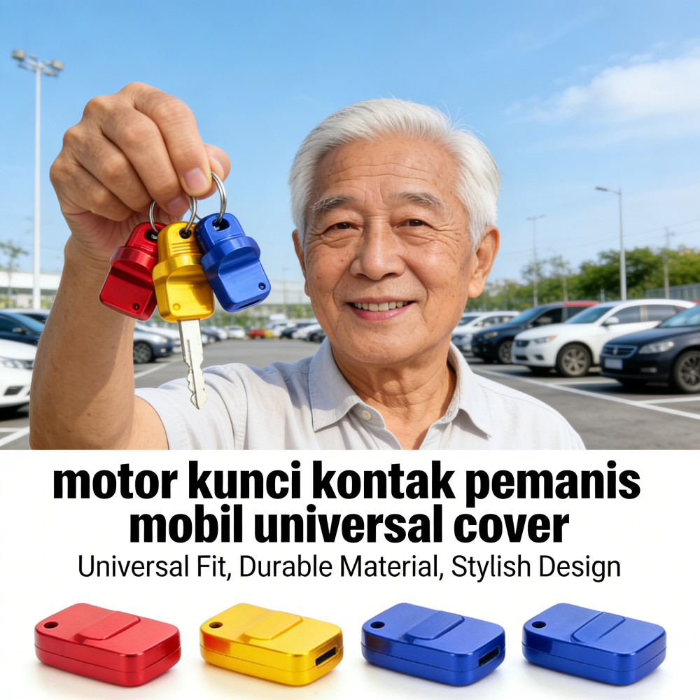 mobil motor kunci pemanis kontak universal kontak cover