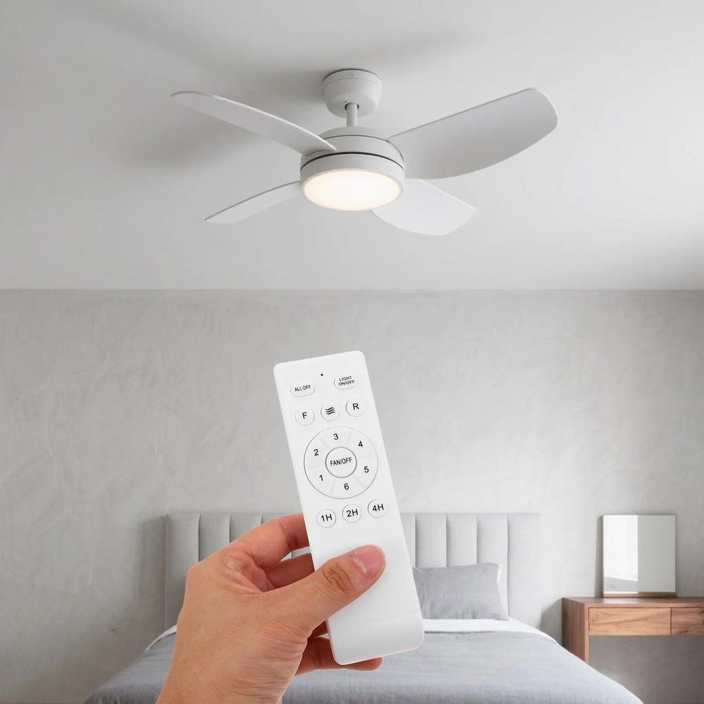 Ceiling Remote Control 6- Function remote control Compatible With Most Fan Light Kits ceiling fan Re