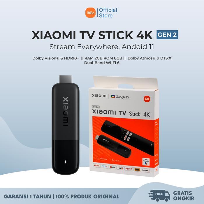 Xiaomi TV Stick 4K – Android Smart TV Dongle UHD 4K Original - 4K
