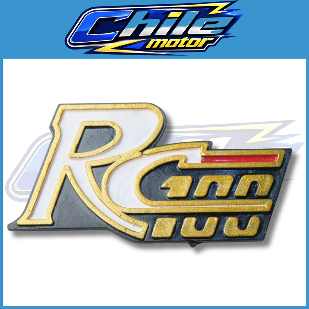 Emblem Logo Sayap Dek Suzuki RC100 RC 100 Bravo