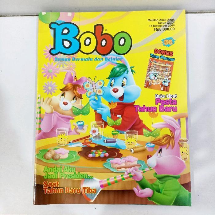 Bobo Majalah anak-anak Tahun XXXII 16 Desember 2004 - Andai aku jadi presiden
