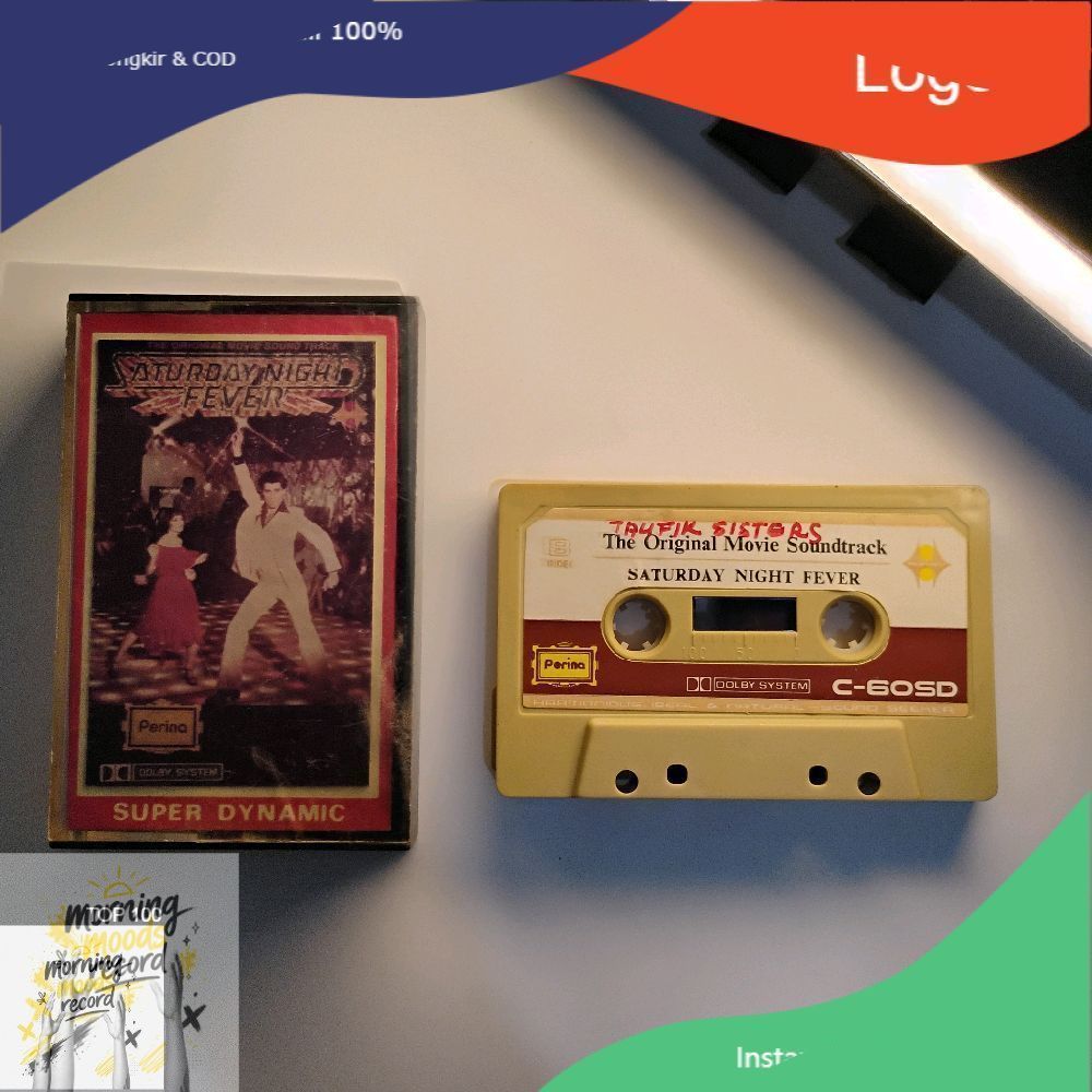 Kaset Pita Ost Saturday night fever