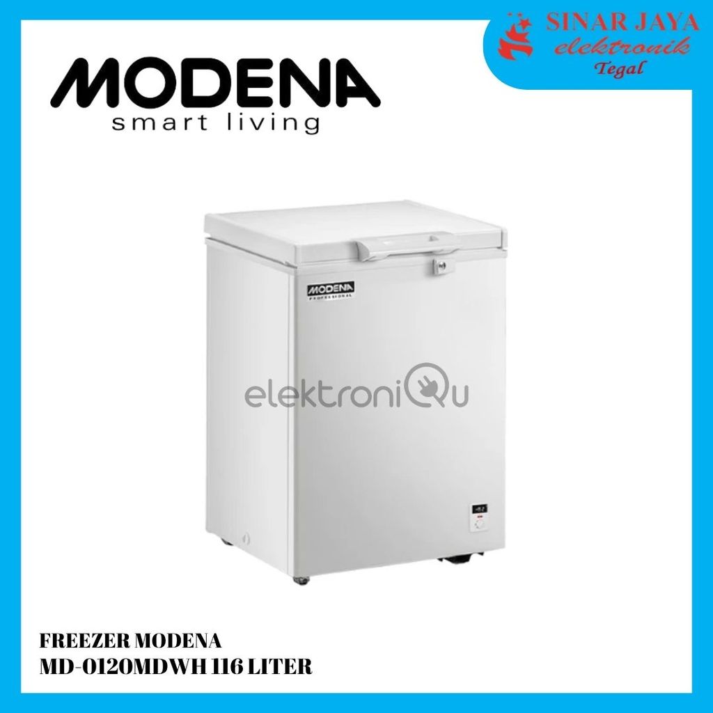 FREEZER MODENA MD-0120MDWH 116 LITER / CHEST FREEZER MODENA