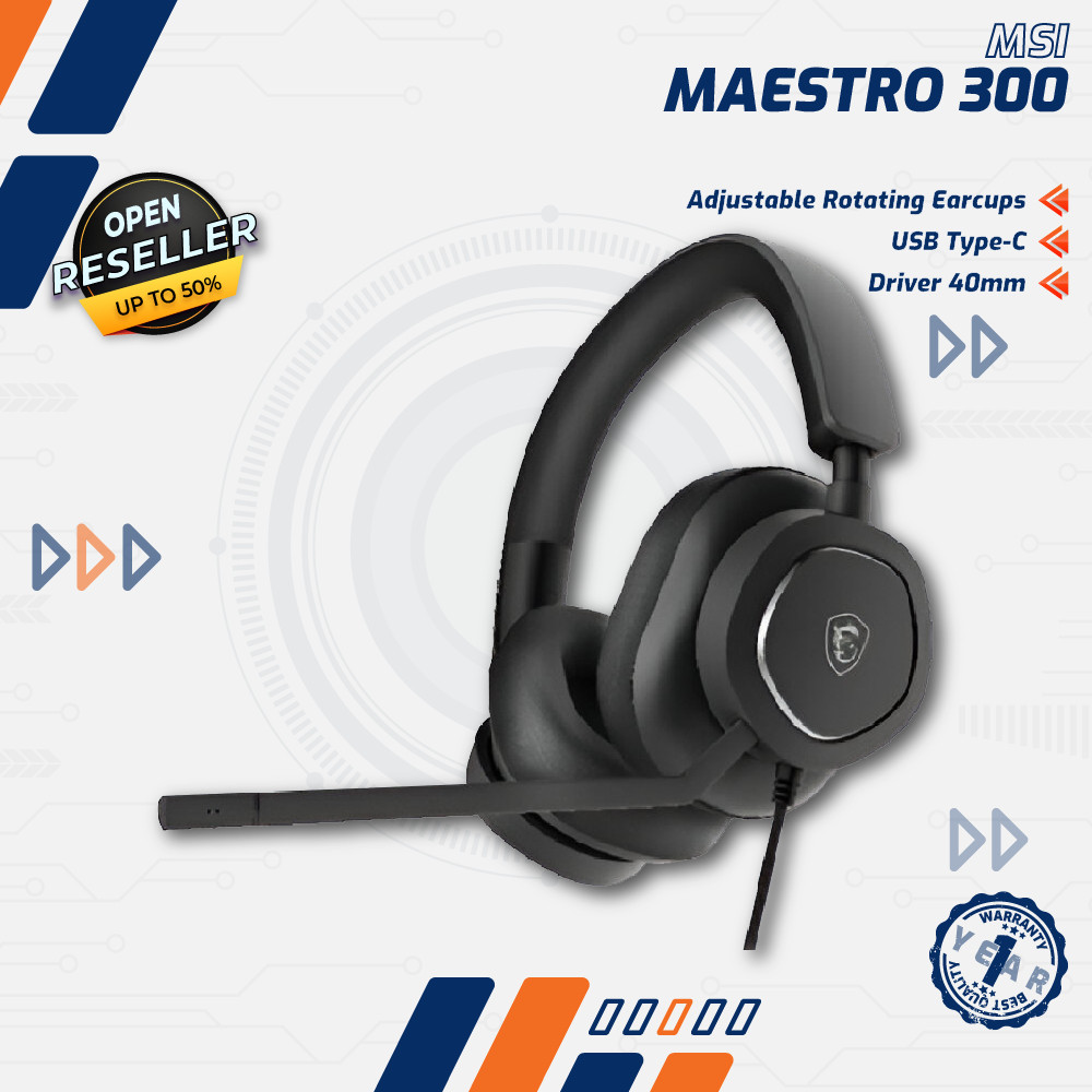MSI MAESTRO 300 GAMING HEADSET