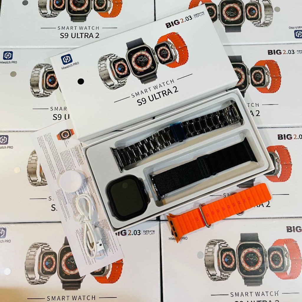 SMARTWATCH S9 ULTRA2 APLIKASI HIWATCH PRO