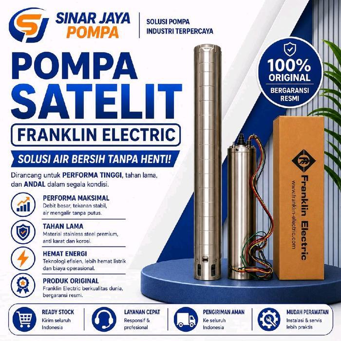 POMPA SATELIT FRANKLIN 3HP 3PHASE 4SP15/7 SUBMERSIBLE PUMP FRANKLIN