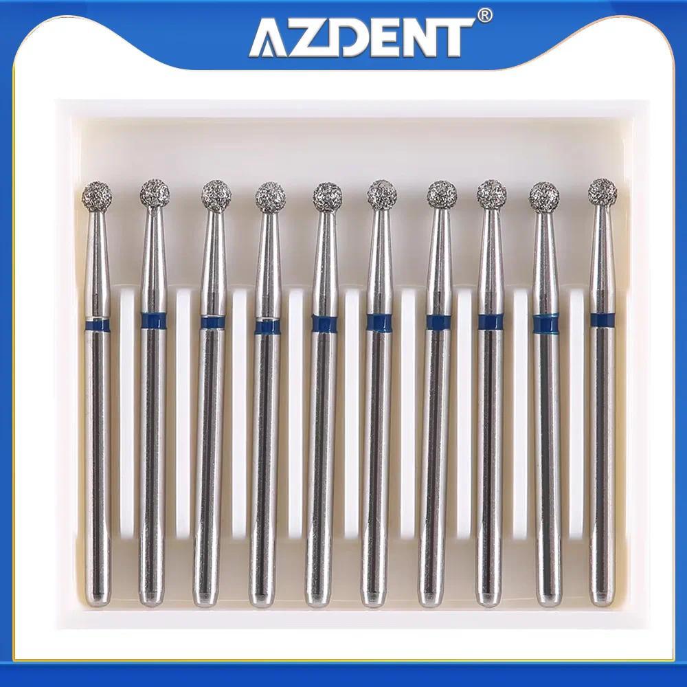 1Box Azdent Dental FG amond Bur Head 25 mm Length FG 1.6 mm for Dental High Speed Handpiece 450,000r