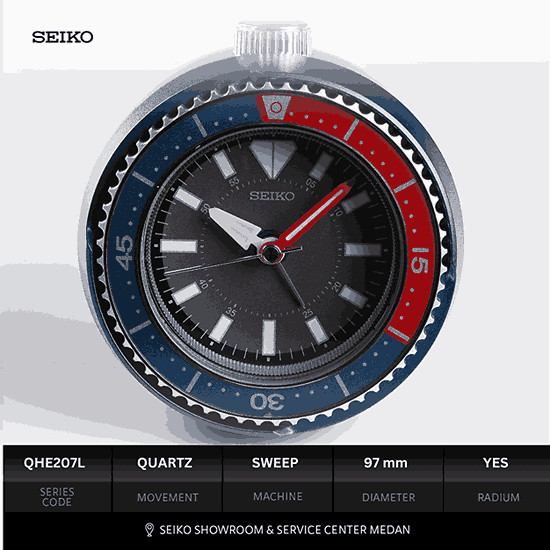 SEIKO Showroom Medan - Jam Beker Seiko QHE207L